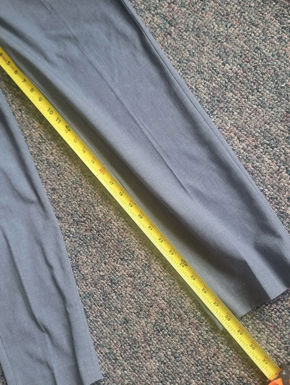 Calvin Klein Boys Gray Dress Pants